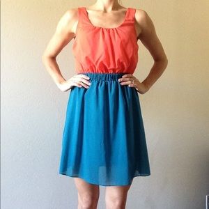 Charlotte Russe Color Block Dress